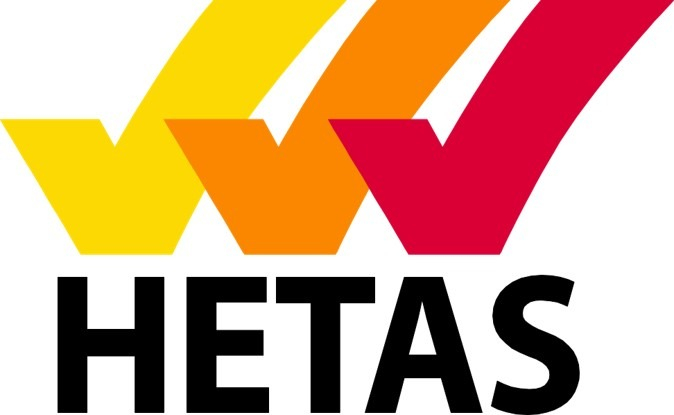 HETAS logo for engineers and installers